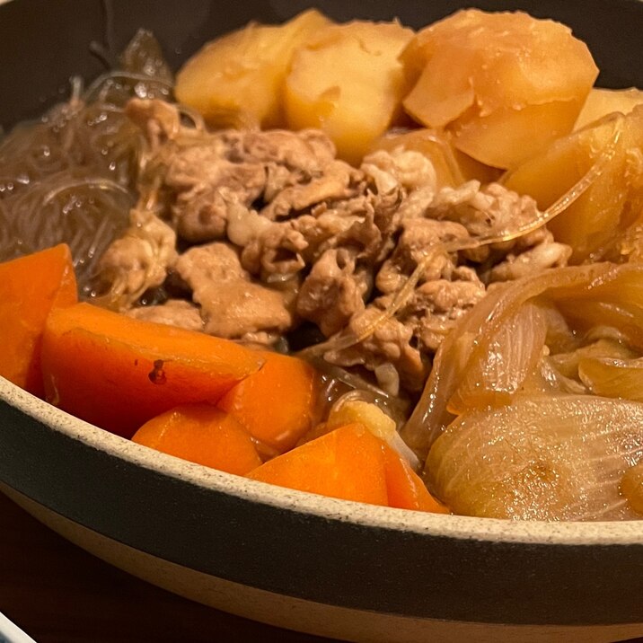 簡単メイン♪ご飯が進む味しみ肉じゃが